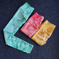 Legginsy sportowe damskie Tie Dye bezszwowe spodnie do jogi wysokiej talii Push Up rajstopy na siłownię trening Squat Proof Jogging Running Sportswear 6